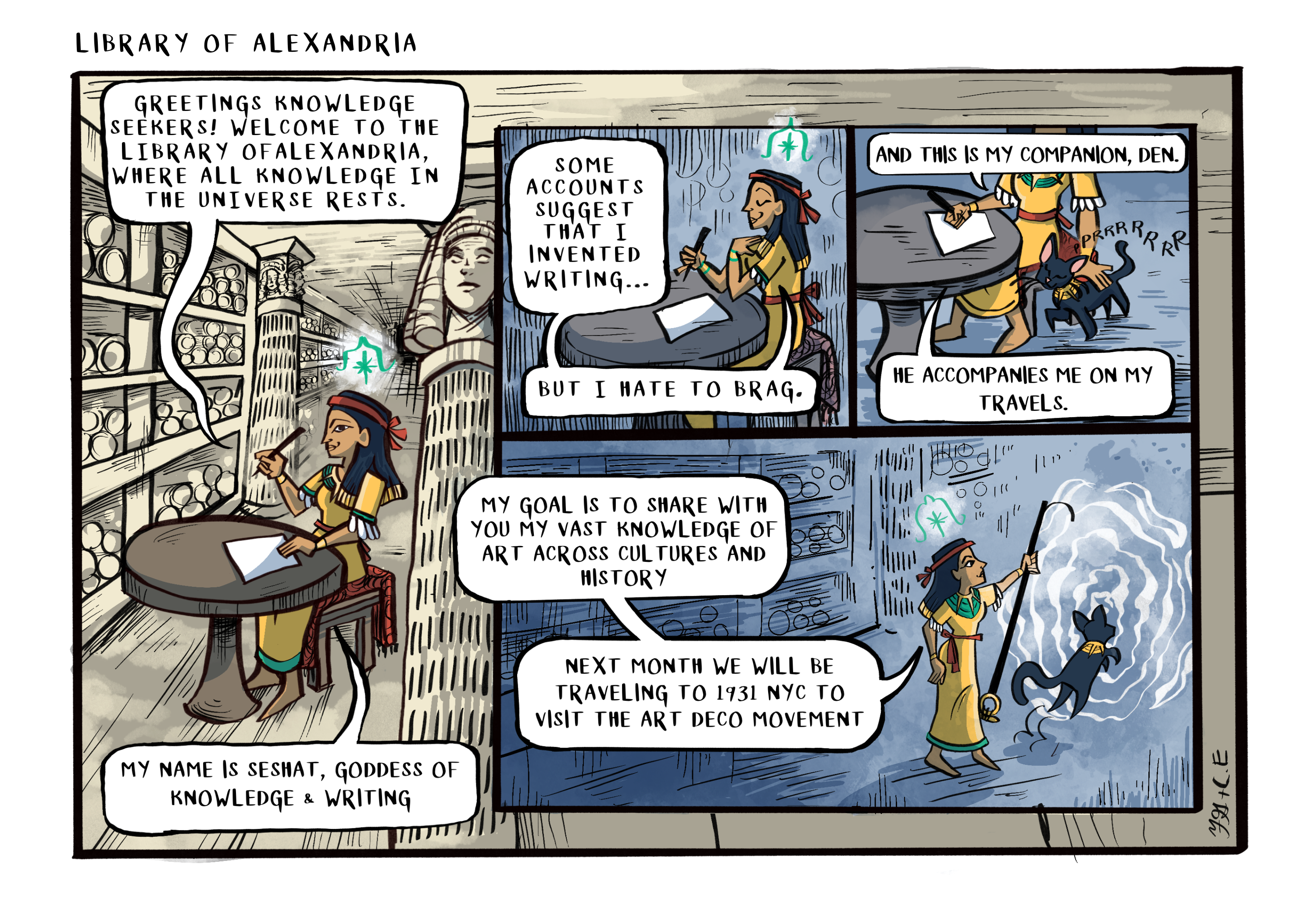 Seshat's Art Adventures