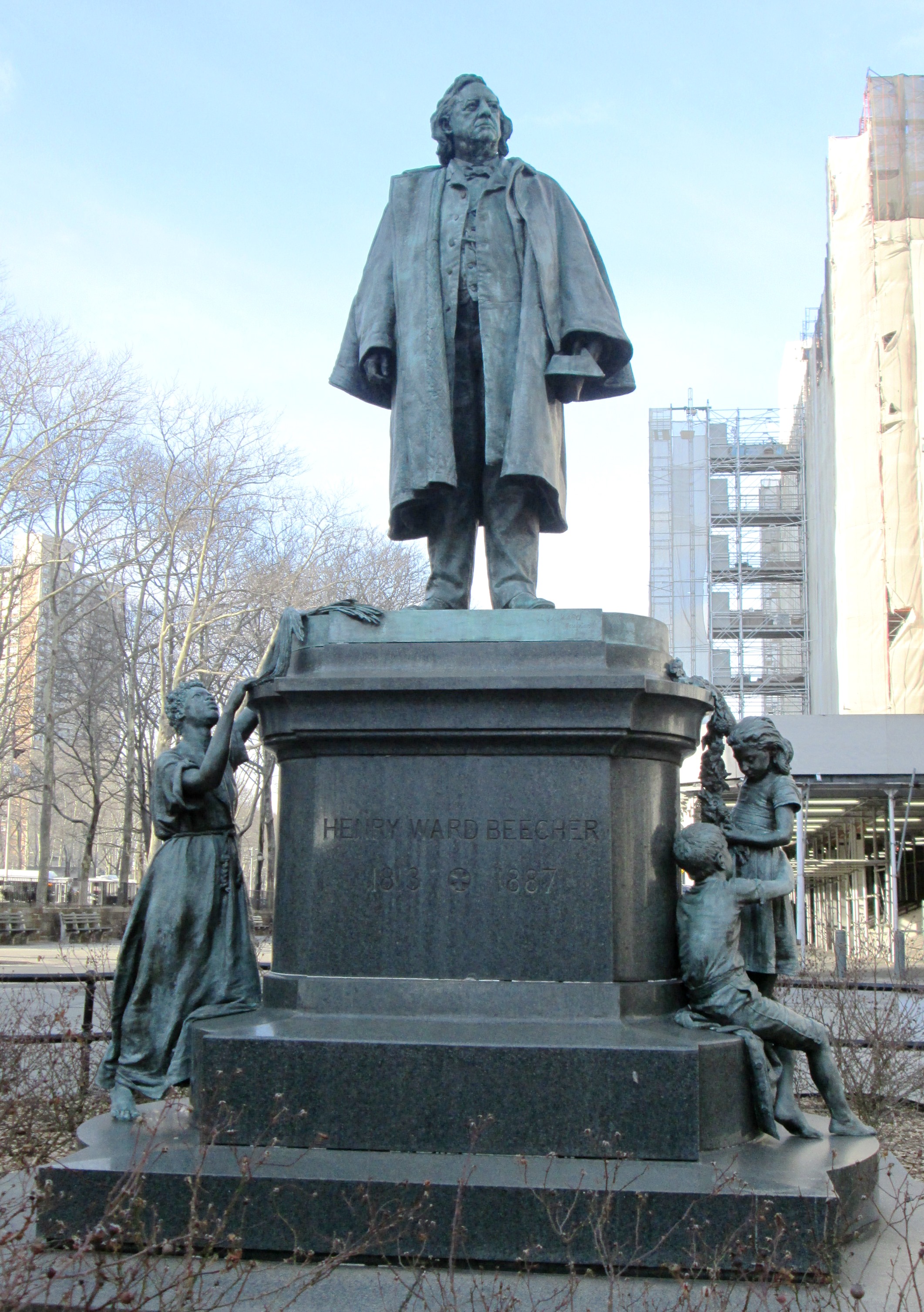 Henry Ward Beecher monument, Brooklyn