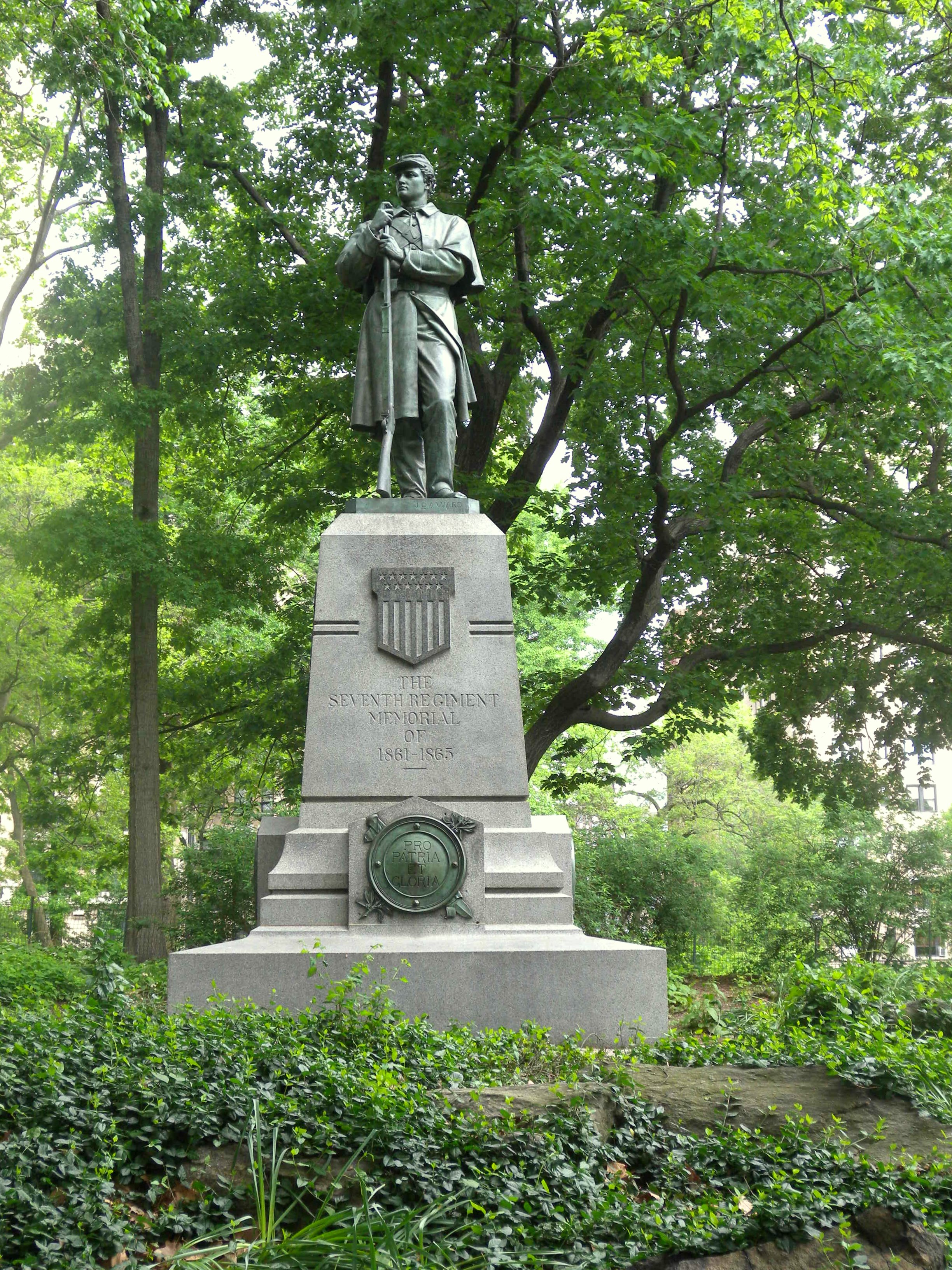 Seventh Regiment Memorial, Central Park